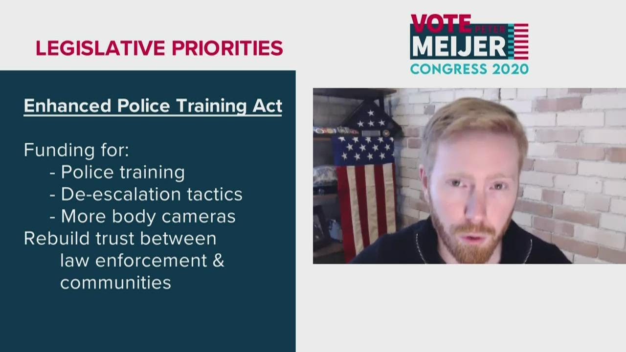 Peter Meijer releases plan prior to debate