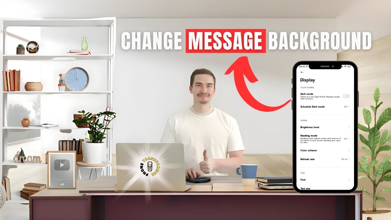 How to Change Text Message Background on Android