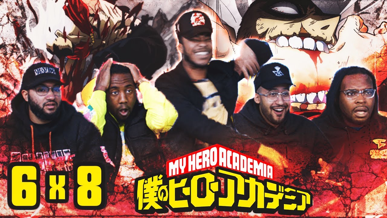 L'S ALL OVER! My Hero Academia 6x8 REACTION! 