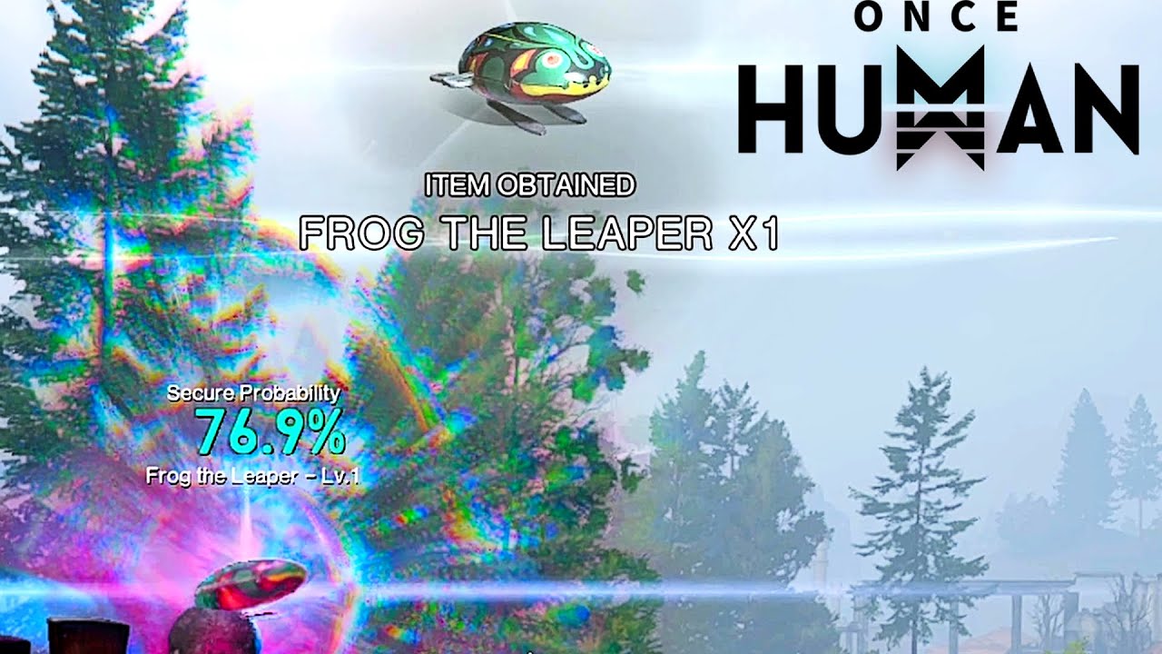 Once Human Where to find the ultra rare frog the leaper deviant and complete the time trial