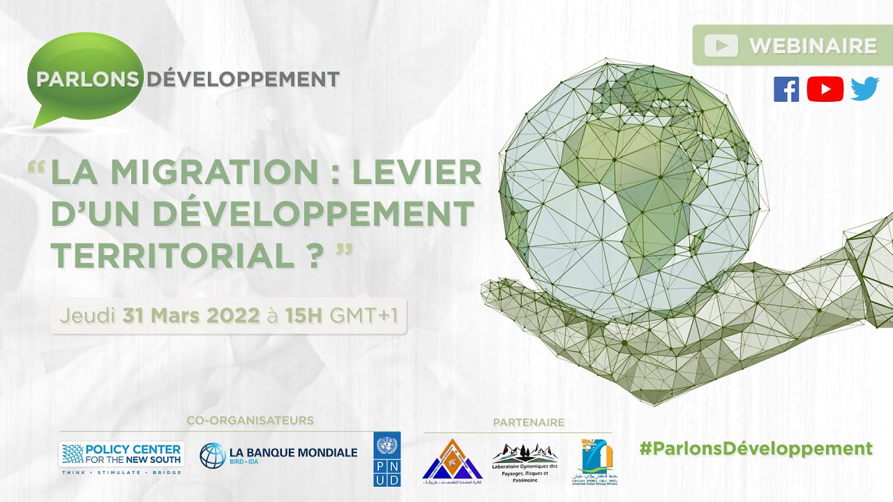 Parlons Développement 7ème Edition : « La migration : Levier de développement territorial ? »