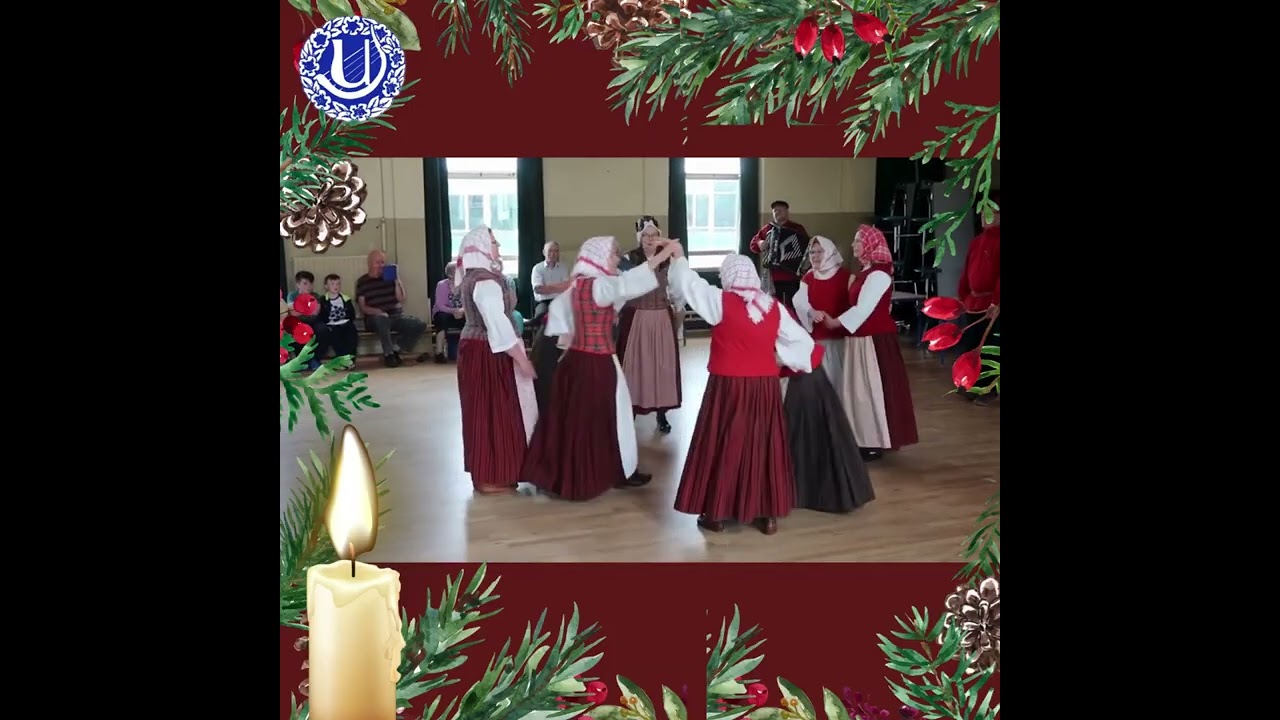 Trevlig 1 advent önskar Svenska Folkdansringen tillsammans med Gellmalaget