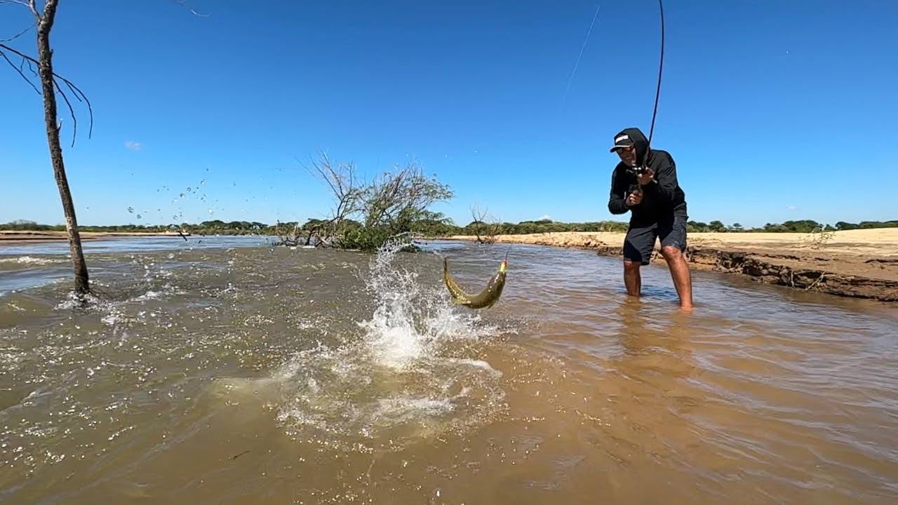 A PESCARIA DOS SONHOS COM ISCA ARTIFICIAL, PARA PEGAR MUITO PEIXE!!!