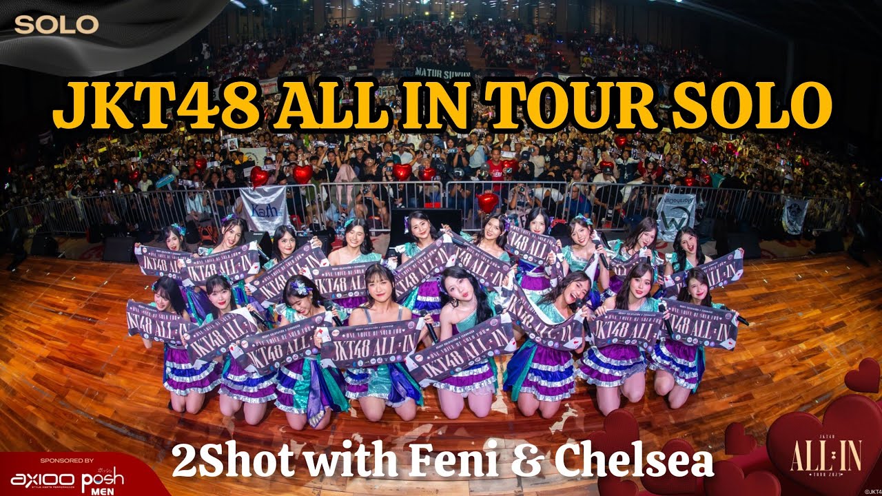 JAUH-JAUH KE SOLO DEMI FENI & CHELSEA JKT48 | Vlog JKT48 ALL IN TOUR 2025 SOLO