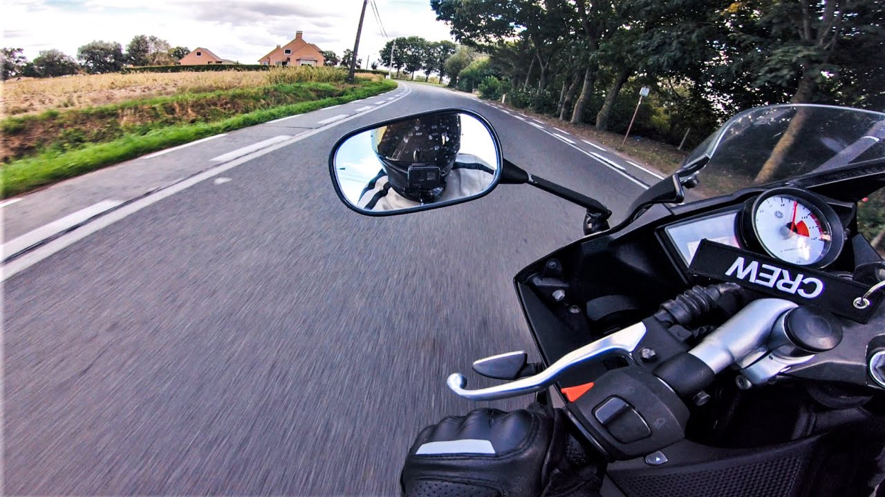 Yamaha YZF R125 Pushing Hard (RAW) (4K)