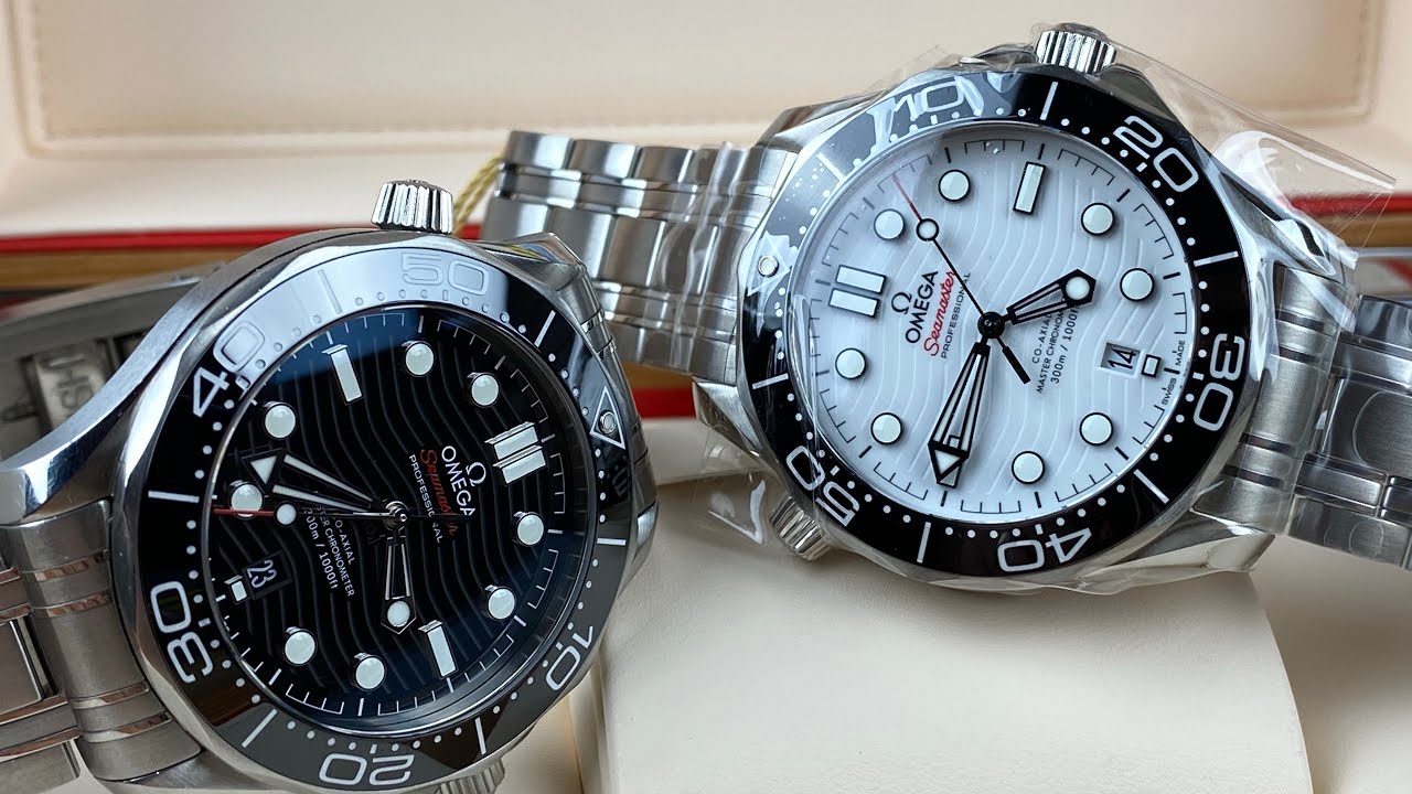Unboxing Omega Seamaster White dial