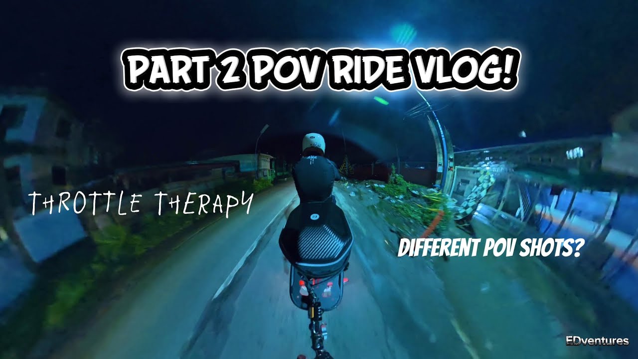 PART 2 | Throttle Therapy w/ Triumph Scrambler 400x | Different POV Shots using DJI Osmo 360