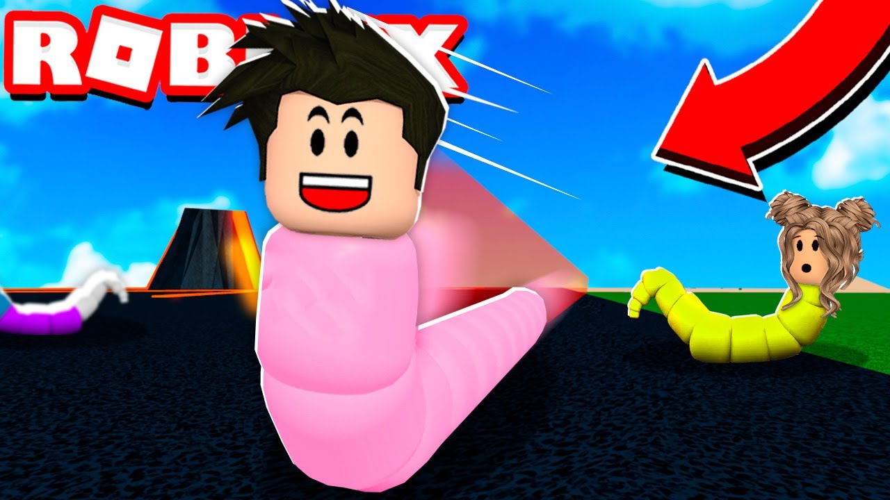 LOKIS MINHOCA A JATO | Roblox - Worm
