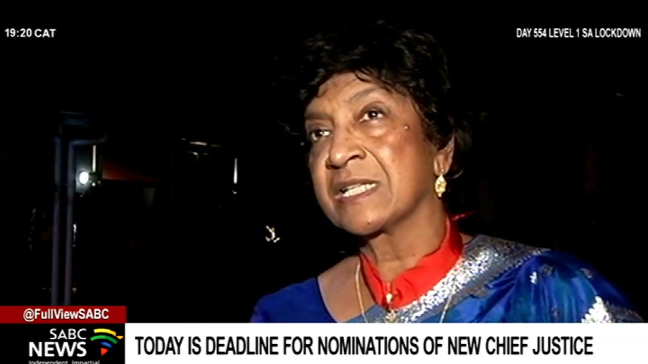 Deadline for nominations for the new Chief Justice arrives