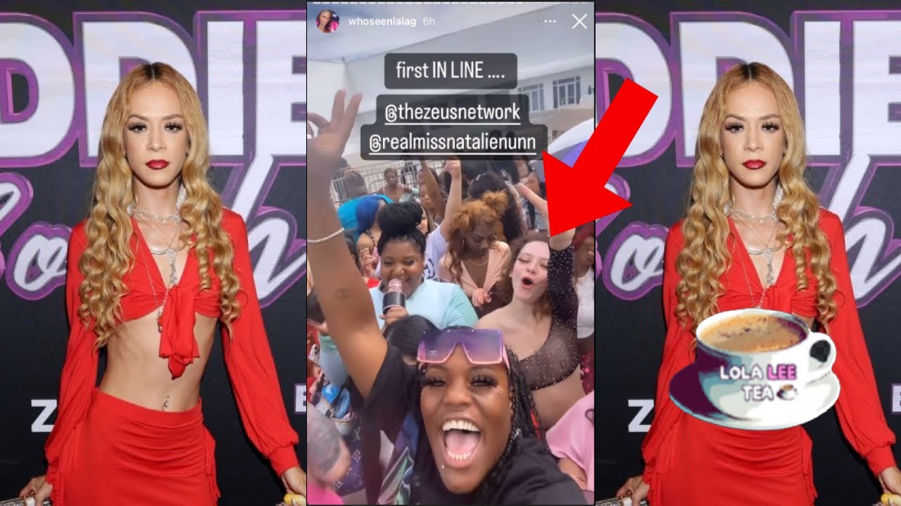 SLIM from Baddies South in line with the other hopefuls 4 Baddies Caribbean auditions! 01.27.2024