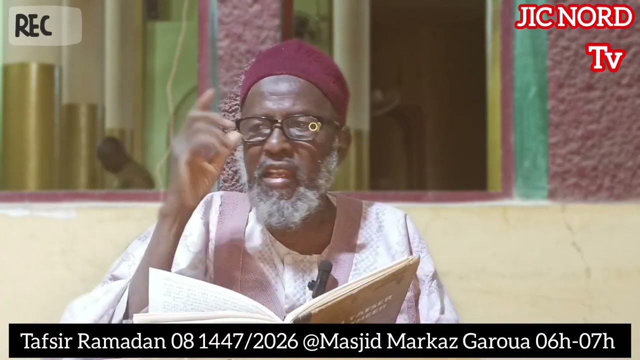 Tafsir Ramadan 08 1447/2026 @Masjid Markaz Gra 06h-07h Sous la Supervision de Oustaz Bako Aboubakar 