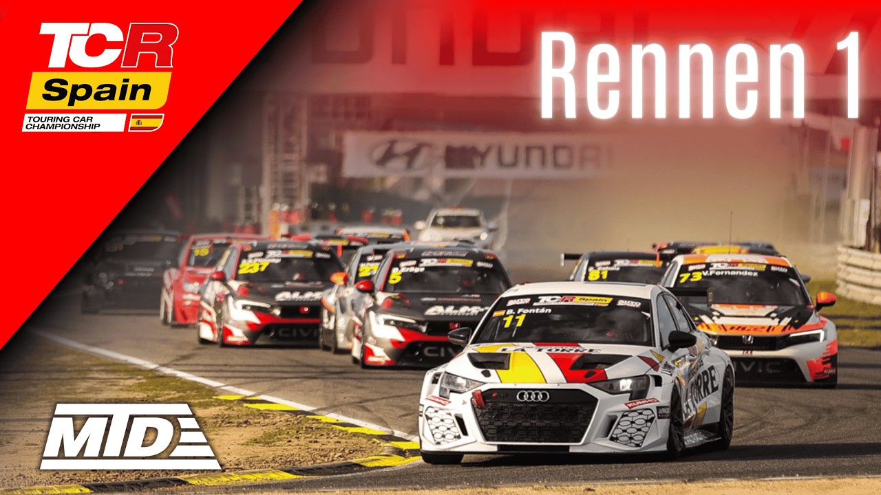TCR Spain 2026 | Runde 1 - Rennen 1 (Deutsch)