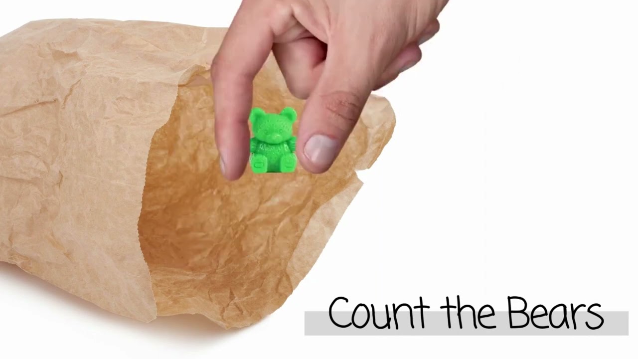 Number Sense Counting with Objects to 50 - Grab Bag Count