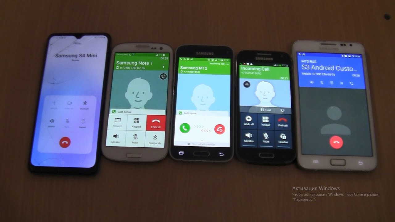 Over the Horizon Incoming call&Outgoing call at the Same TimeSamsung  M12+S3+S5 mini S4 mini+Note 1