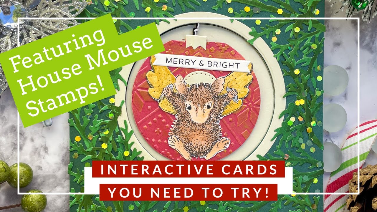 EASY Interactive Cards! Featuring House Mouse Stamps!