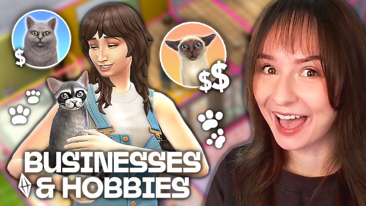 Can I run a CAT CAFE in The Sims 4 Businesses & Hobbies?