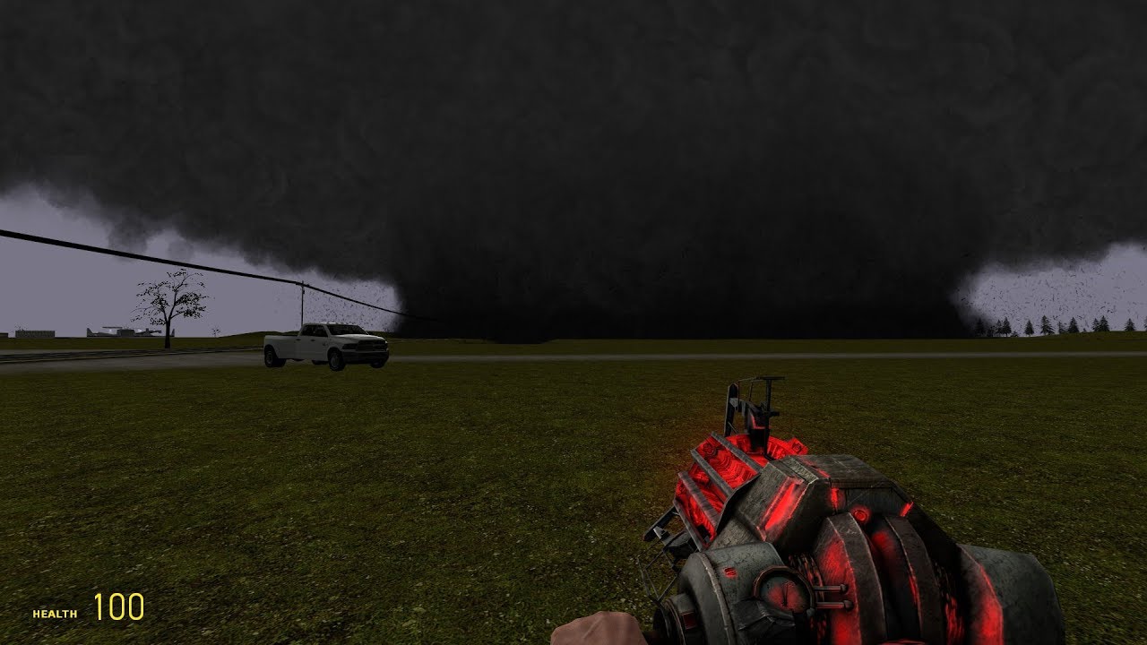SURVIVING MILE WIDE TORNADO! Garry's Mod Tornado Survival!