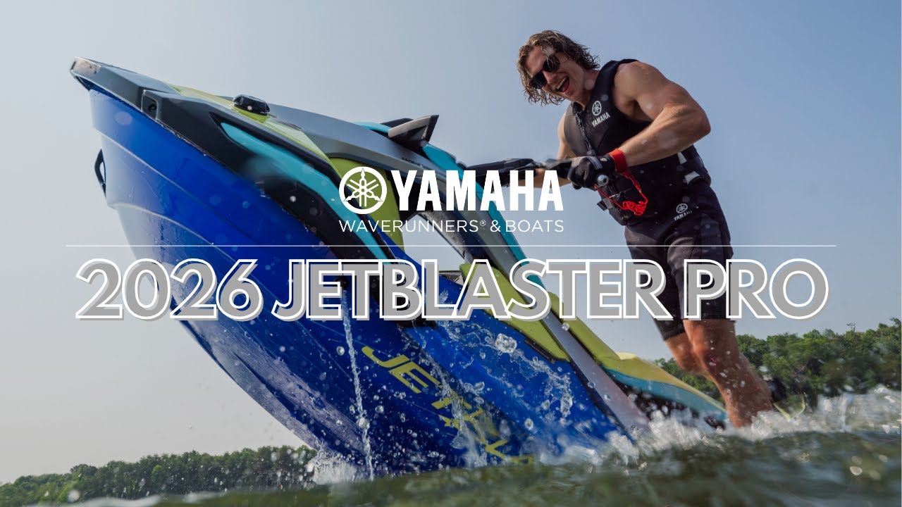 Yamaha's 2026 JetBlaster PRO WaveRunner