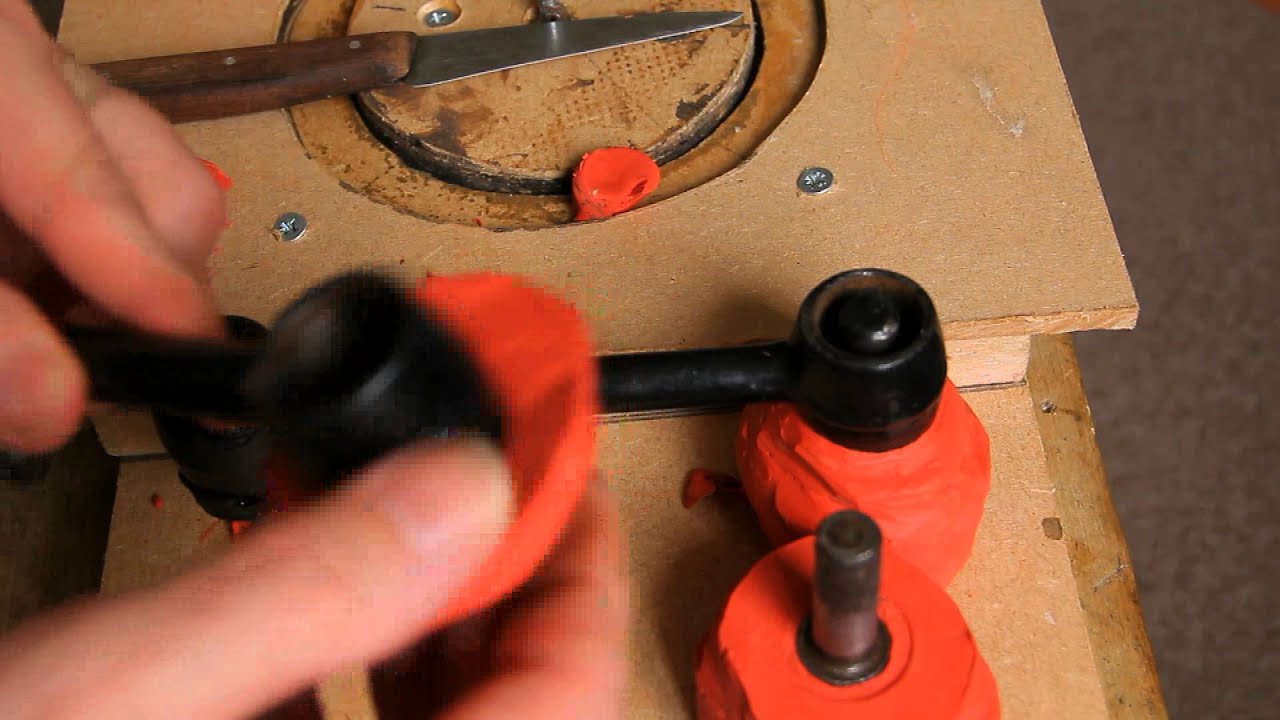 Lanchester L. D. 10 Making New Suspension Bushes