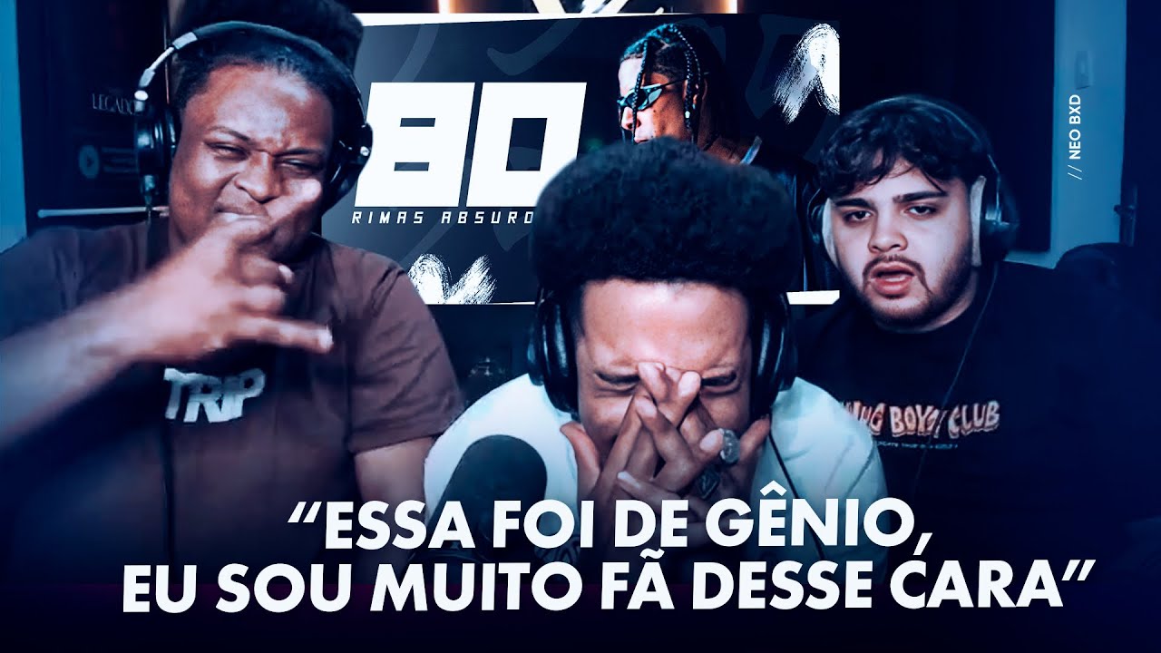 NEO, TORVI E DEVILZINHA REAGEM ÀS 80 RIMAS ABSURDAS EM 2025 🔥🔥🔥🔥