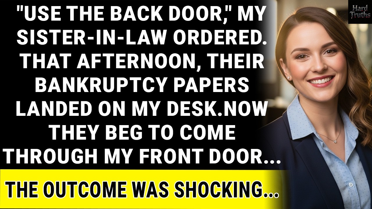 They Made Me Use The Service Entrance—Until They Needed My Signature On The Bailout