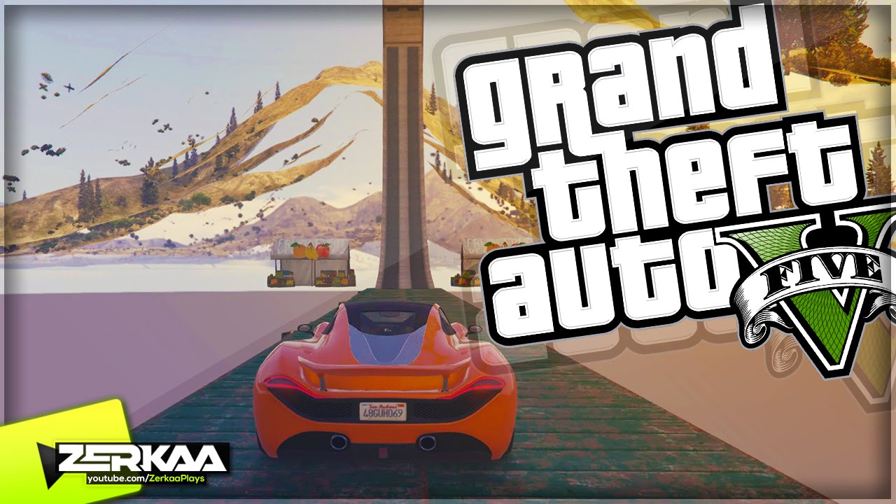 UNDER THE MAP RAMPS | GTA 5 Funny Moments | E577 (GTA 5 PS4)