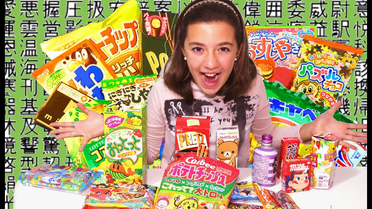 Unboxing de chuches japonesas de Tokyo Treat. Japanese sweets unboxing