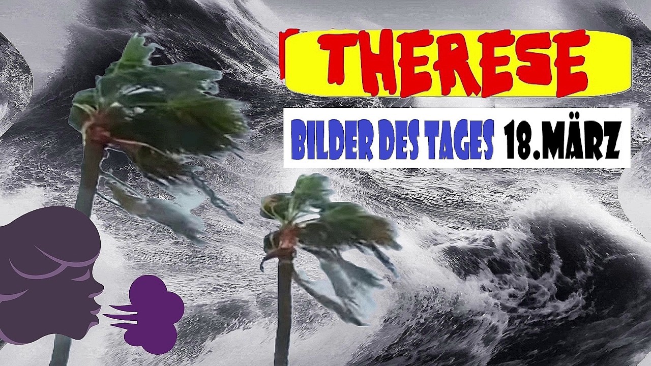Canarias KANAREN UNWETTER AKTUELL 19.03.2026 STURM THERESE Bilder des Tages (18.3.)