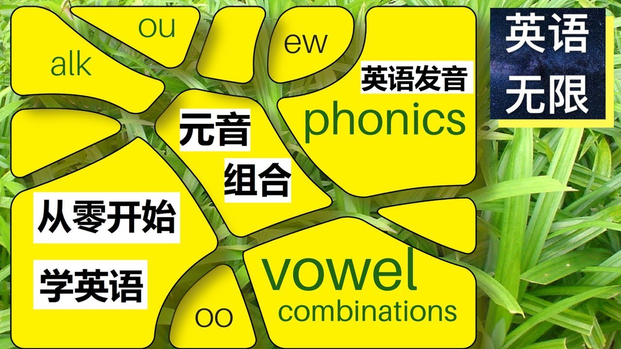 美式英語發音規律: 元音組合 | 从零开始学英语 | vowel combinations | 美式英语发音