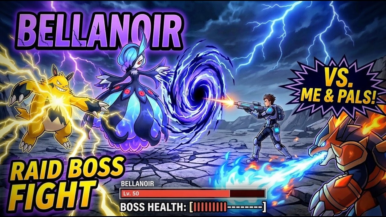 Bellanoir Raid Boss Battle – Can We Survive? | Palworld | #TRviruS