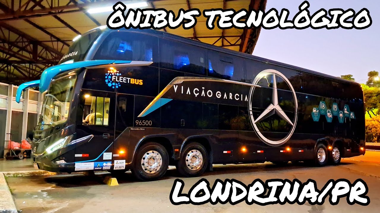 ÔNIBUS DE TESTES VIAÇÃO GARCIA NA RODOVIÁRIA DE LONDRINA-PR | MOVIMENTAÇÃO DAS 6:20 ÀS 6:50