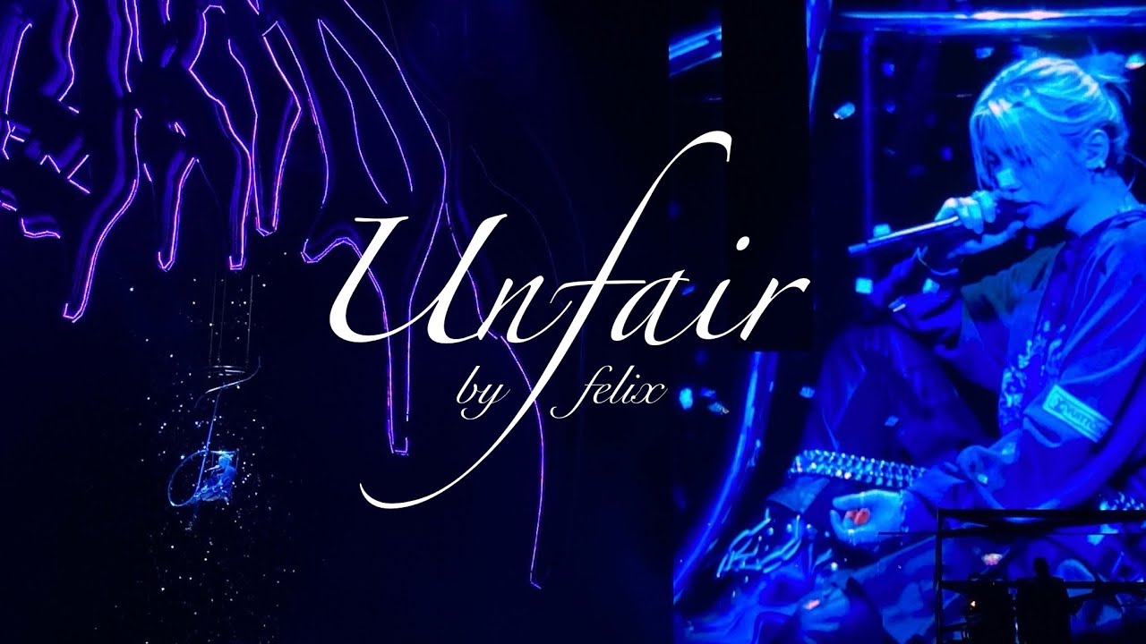 (4K) Unfair - Felix Solo Stage Stray Kids Dominate in Jakarta 21122024 @StrayKids  #straykids