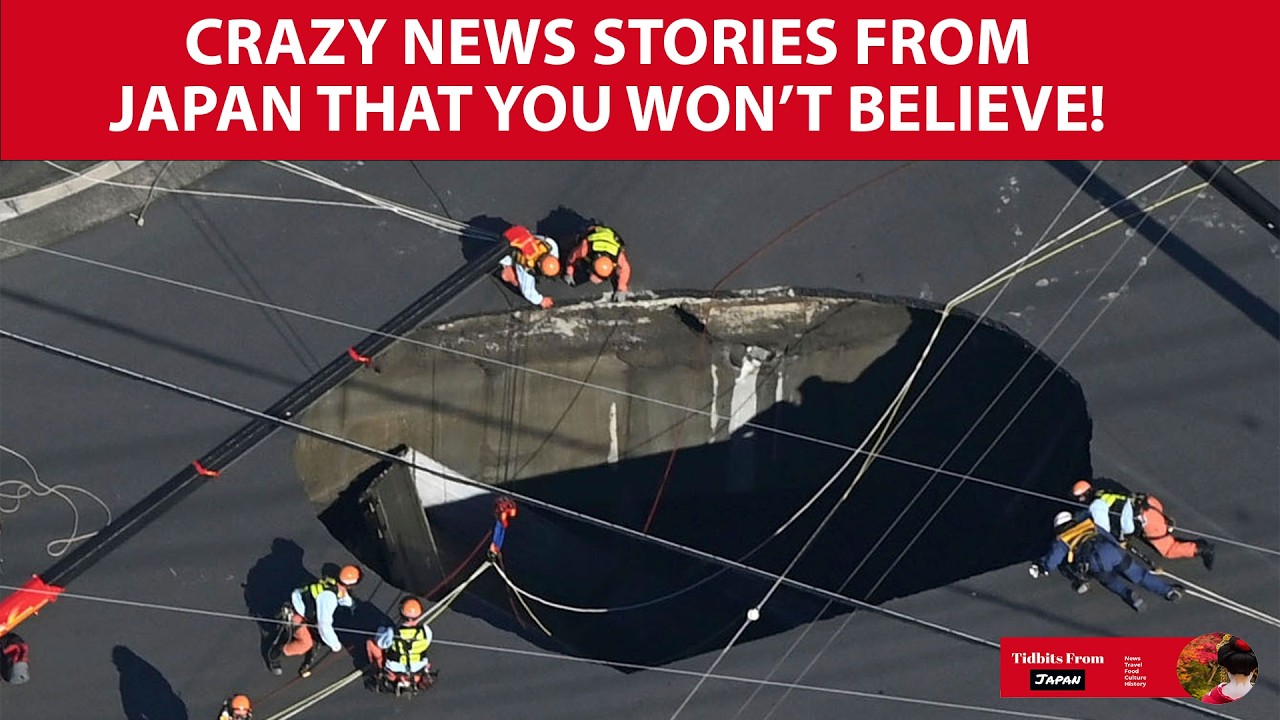 Bizarre Japan 🇯🇵: CRAZY News Stories You Won&rsquo;t Believe 2025! 🗾 🐾  👟 🚔 🚛 🍣