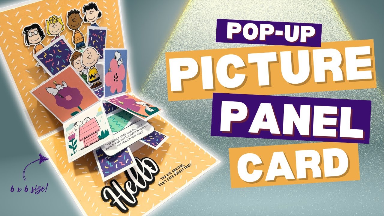 The BEST Pop-Up Card You Will Make Today! EASY | Pop-Up Picture Panel Card!
