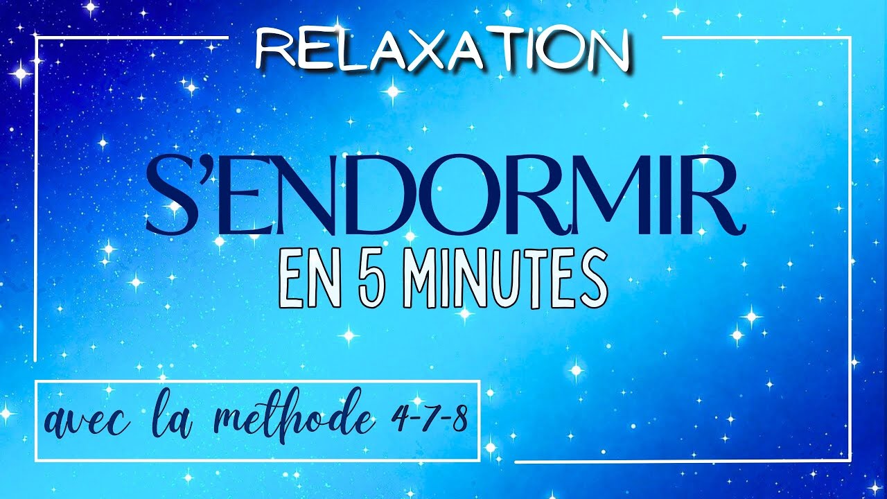 𝗗𝗢𝗥𝗠𝗜𝗥 tr&egrave;s rapidement ☆Technique de relaxation respiratoire radicale