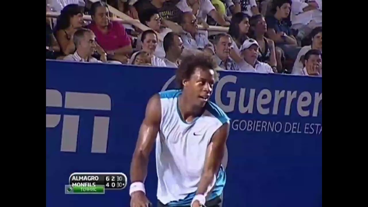 Nicolas Almagro vs Gael Monfils 2009 Acapulco Final Highlights