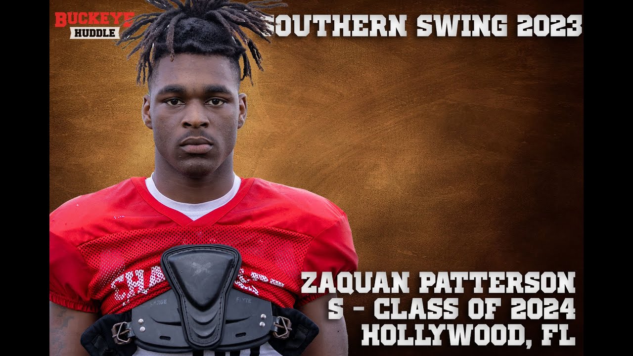 Buckeyes are not overlooking Zaquan Patterson and neither should you