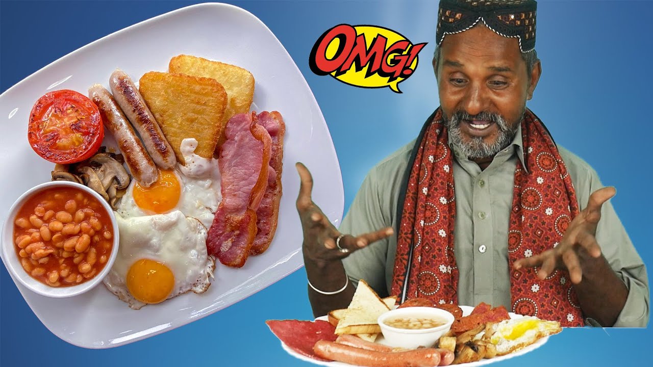 Tribal PeopleTry Full English Breakfast!!
