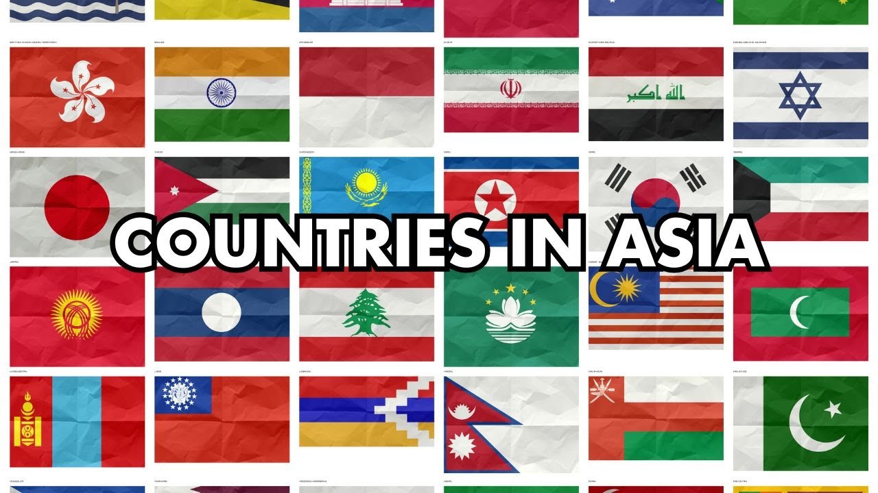 Countries in Asia | Asian Continent | All Countries in Asia: List & Rankings by Size 🌏