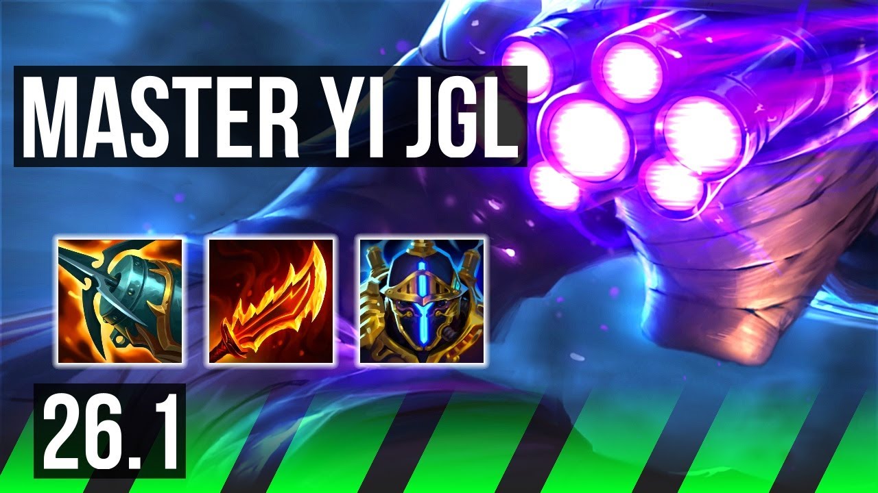 MASTER YI vs JAYCE (JGL) | KR Master | 26.1