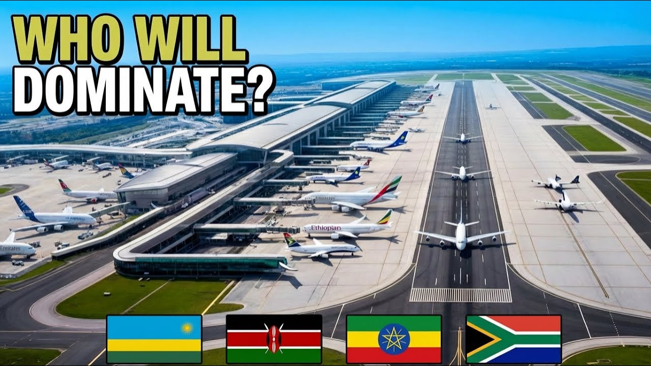 🏆 Africa’s Billion-Dollar Airport War: Bugesera, Nairobi, Addis & Johannesburg — Who Will Dominate?