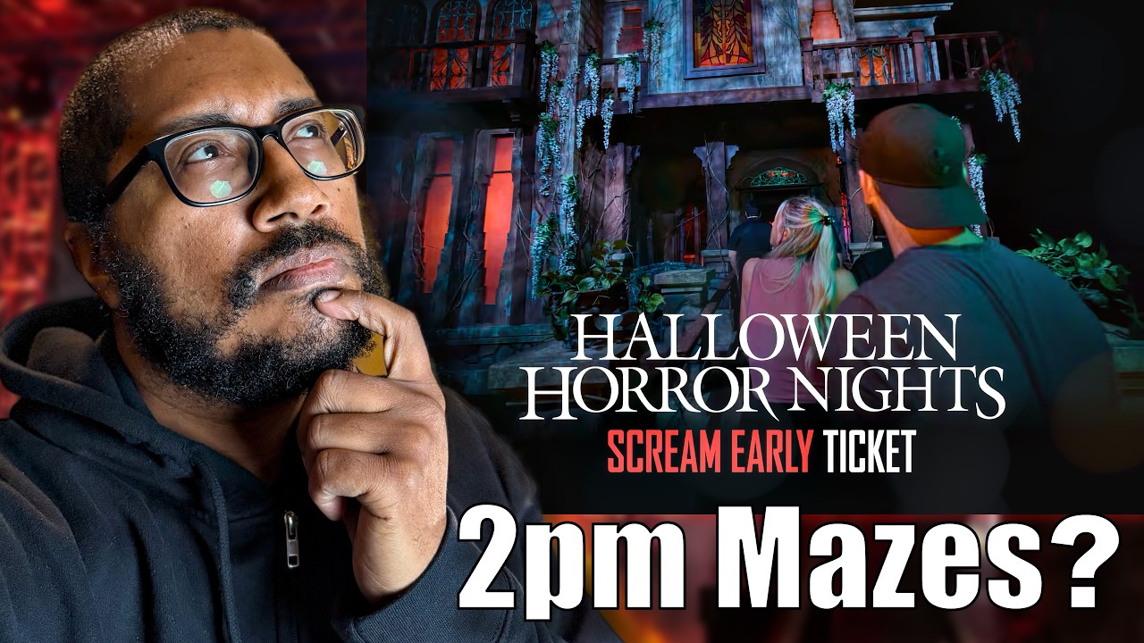 Билет HHN 35 Scream Early Ticket = Ранние лабиринты?