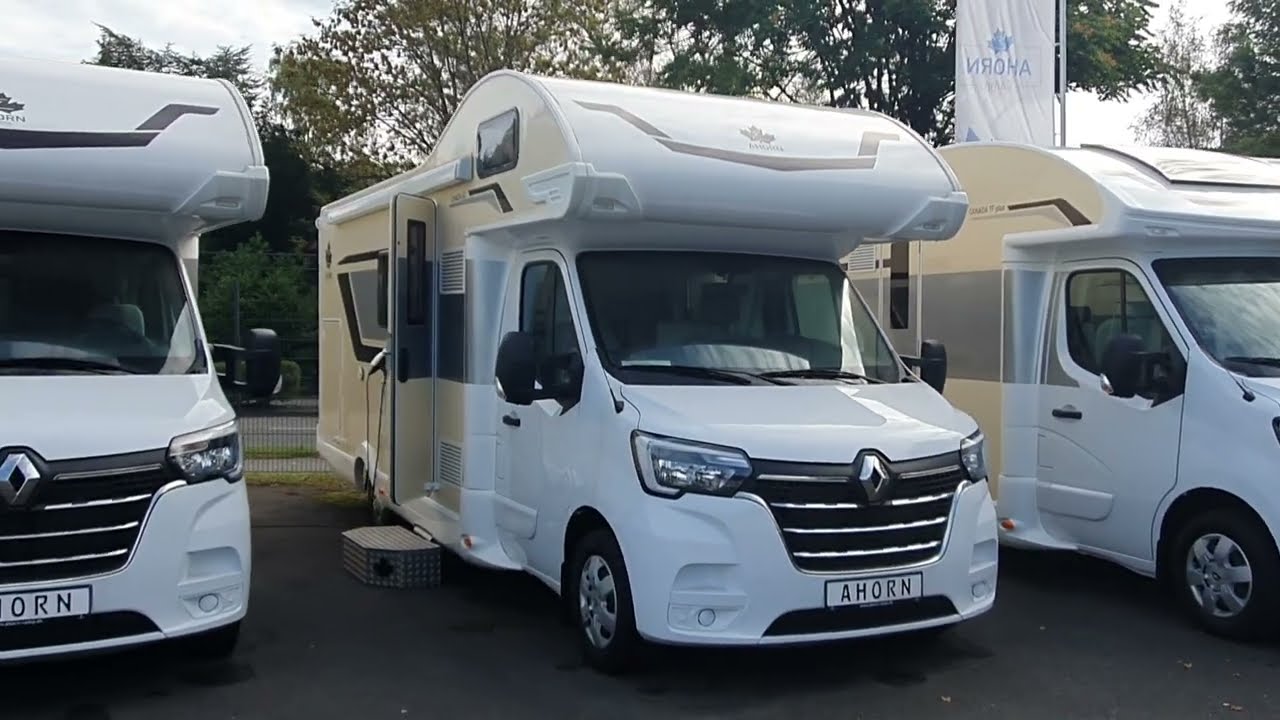 Cheap motorhome, sleeps six. Ahorn Canada AD