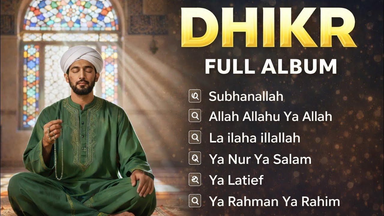 Most Powerful Islamic Dhikr Playlist | Peace, Healing & Spiritual Calm