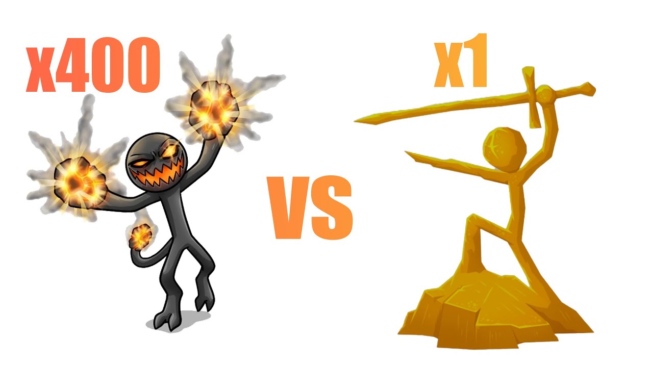 400 Bombers vs Statue - Stick War 3