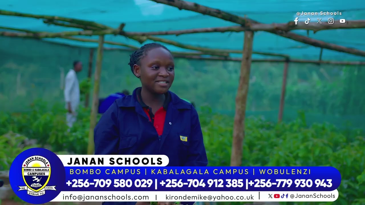 Form 2 Student Sylvia Taban Shares What She Has Learned in Modern Farming | JananSchools Q&A 🌱