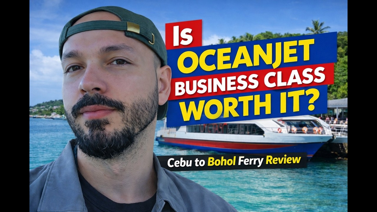 Is OceanJet Business Class Worth It? Cebu to Bohol Ferry Review
