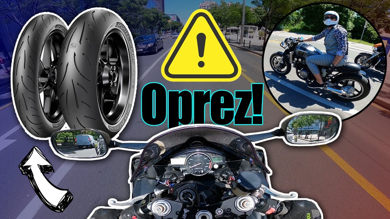 OPREZNO SA NOVIM GUMAMA! Voznja kroz Beograd! *upali na Gentleman Ride*