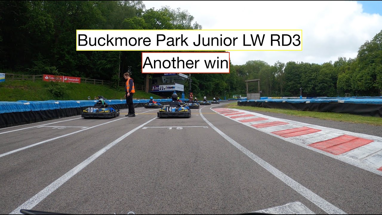 Buckmore park RD3 Junior LW summer series 2023