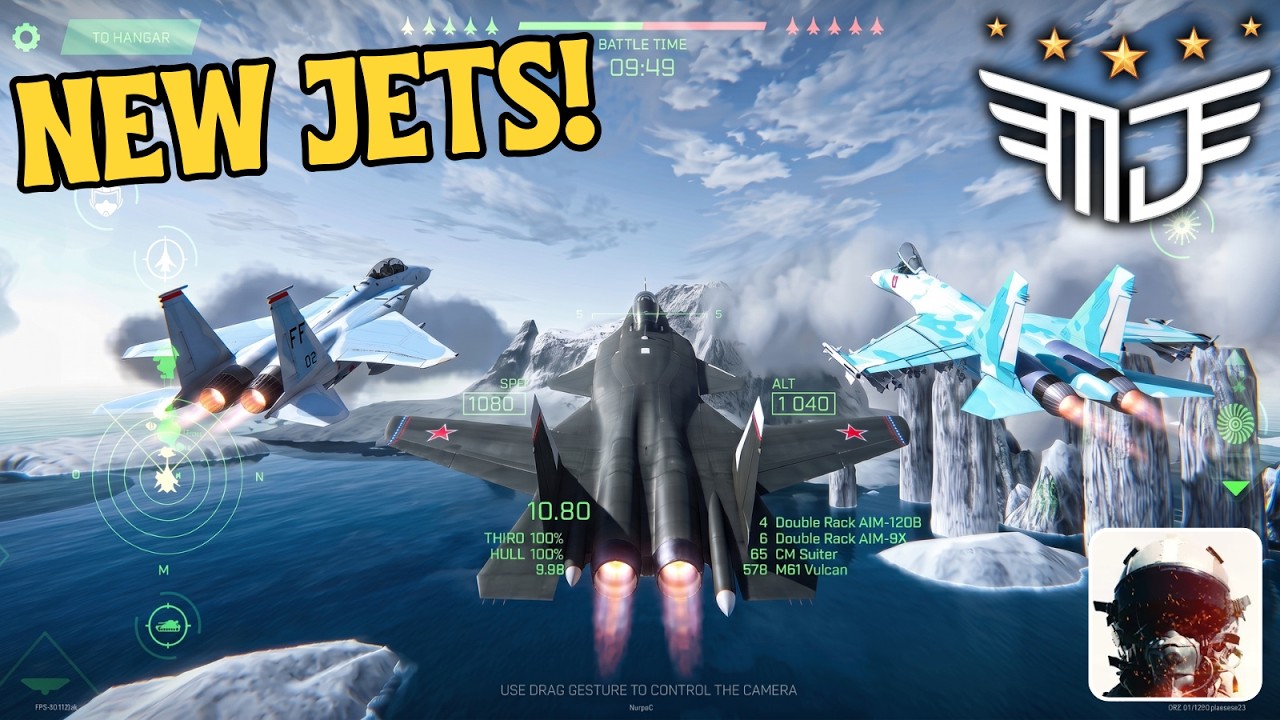 NEW UPDATE NEW JETS! Modern Jet Fighters Online (Android, iOS)